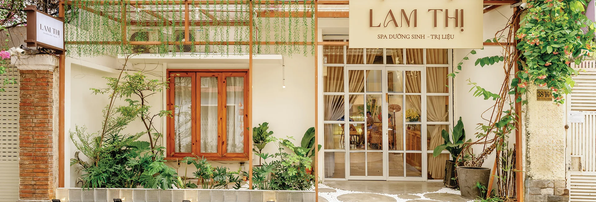 Mặt tiền Lam Thị Spa – Spa dưỡng sinh trị liệu