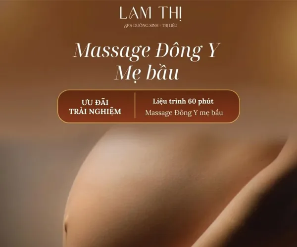 Massage Đông y cho mẹ bầu – liệu trình 60 phút