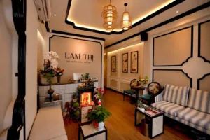 Sảnh đón khách Lam Thị Spa