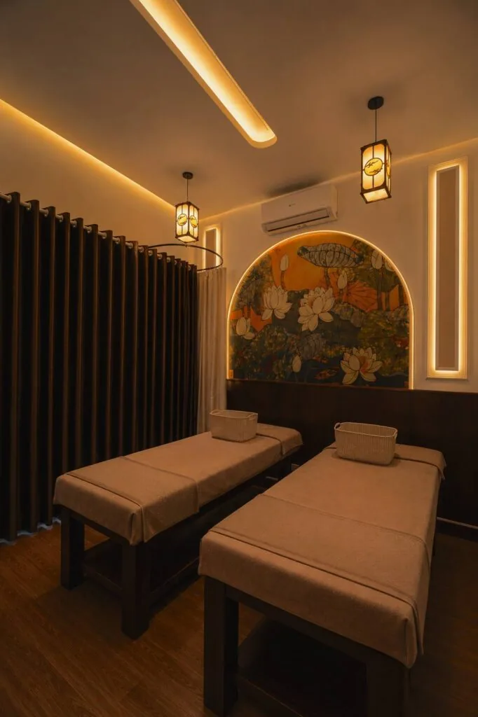 Phòng trị liệu đôi tại Lam Thị Spa
