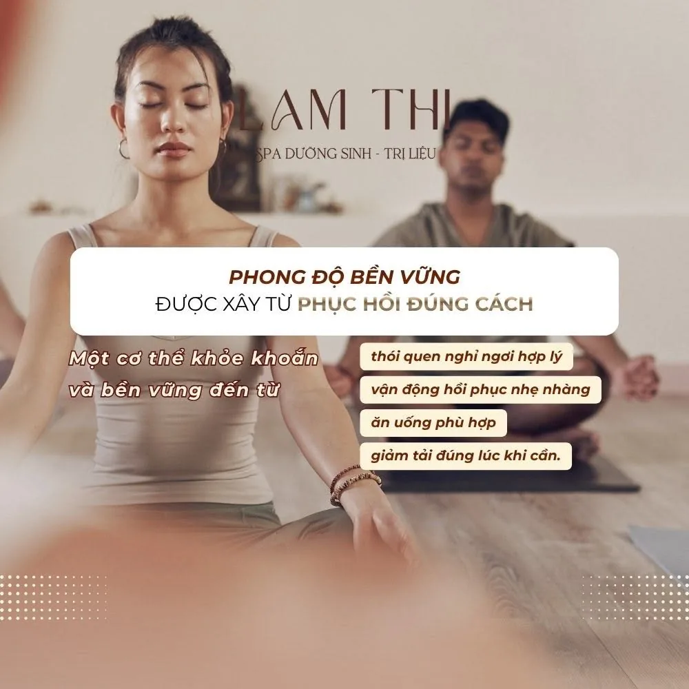 Phục hồi đúng cách giúp duy trì phong độ tập luyện